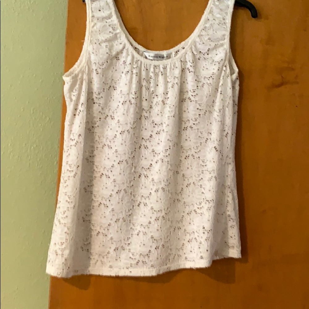 Lace look top